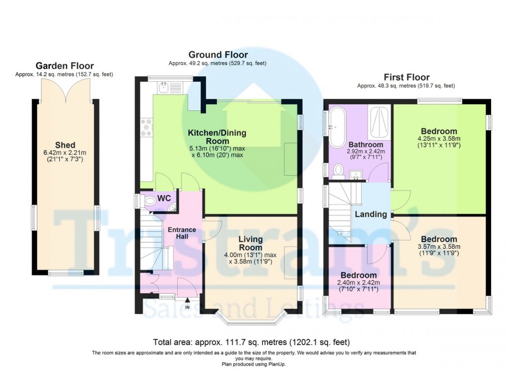 Floorplan for Thornhill Road, Derby
