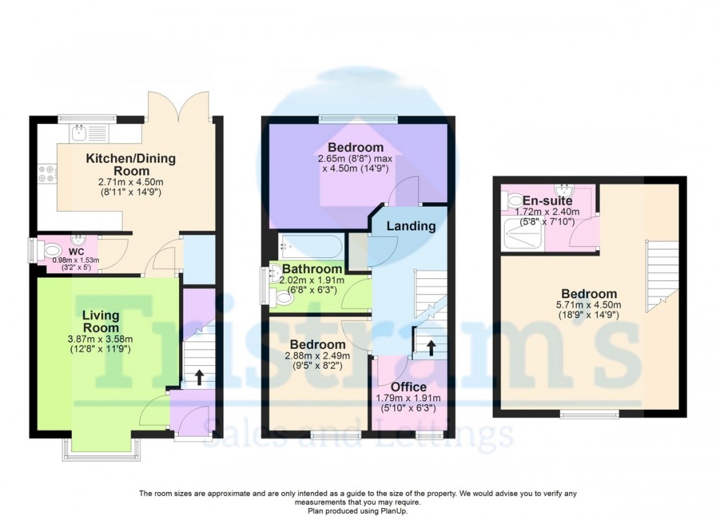 Floorplan for Plot 5 - The Stanford, Sidings Lane, Bramcote