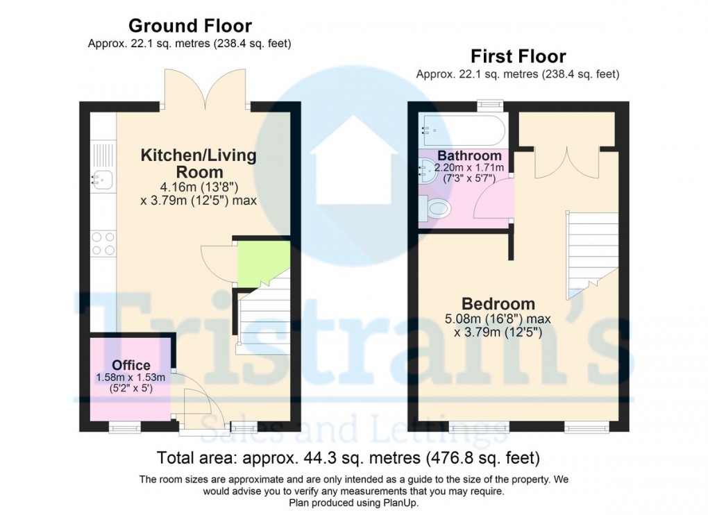Floorplan for Sawyer Crescent, Wollaton