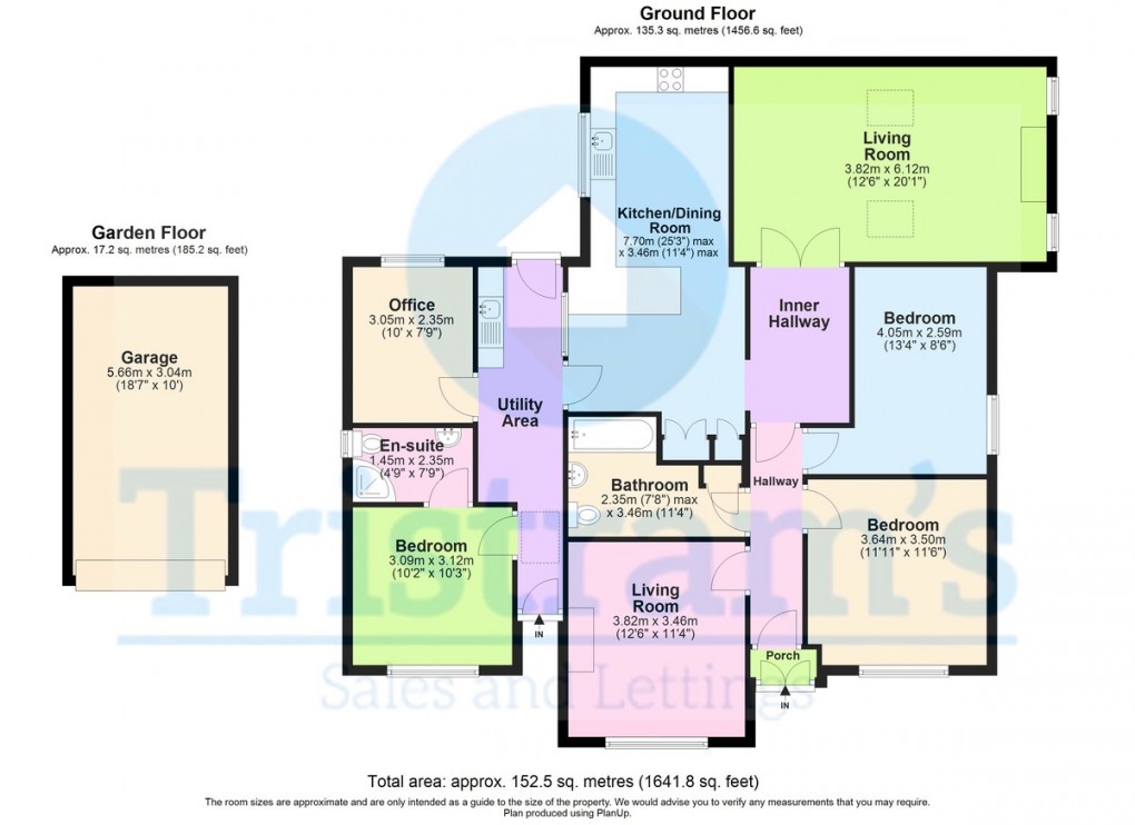 Floorplan for Darley Avenue, Toton