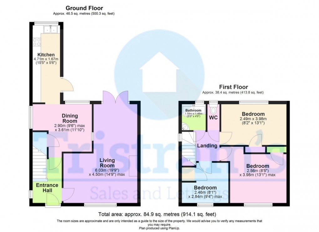 Floorplan for Welch Avenue, Stapleford