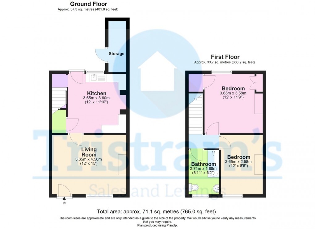 Floorplan for Hall Street, Ravensdale