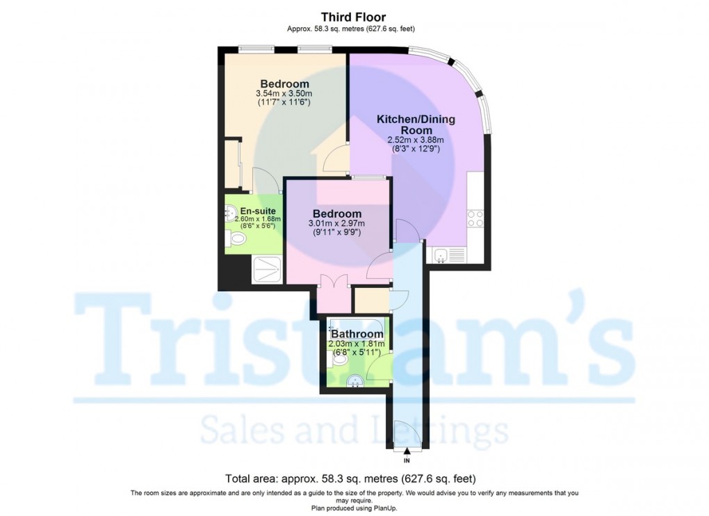 Floorplan for The Establishment, Broadway