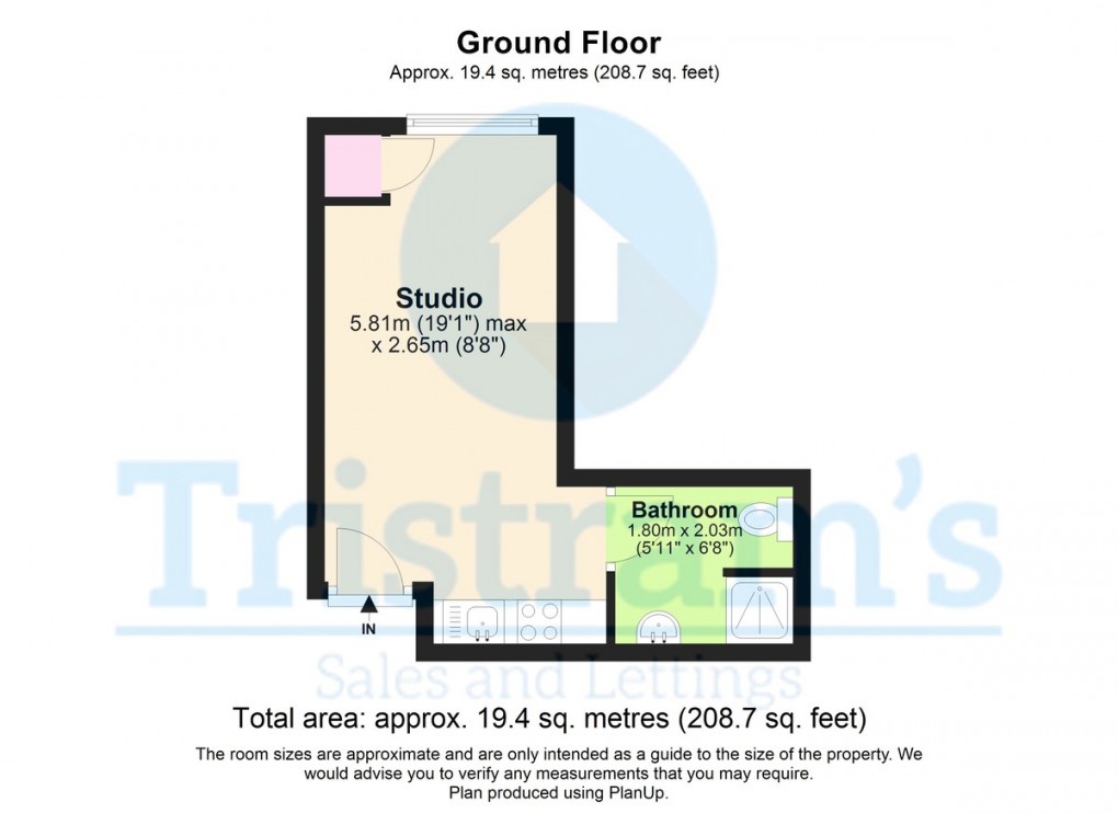 Floorplan for Minerva House, Nottingham