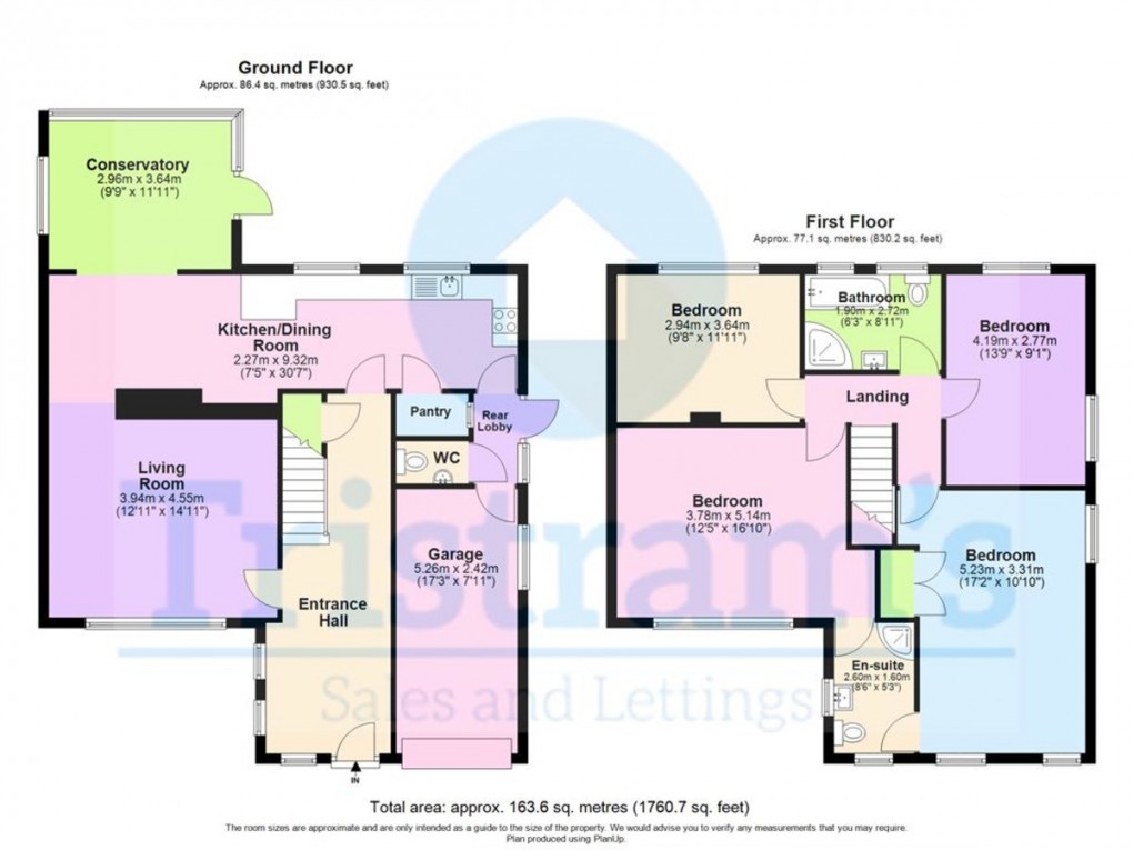 Floorplan for Balmoral Drive, Bramcote