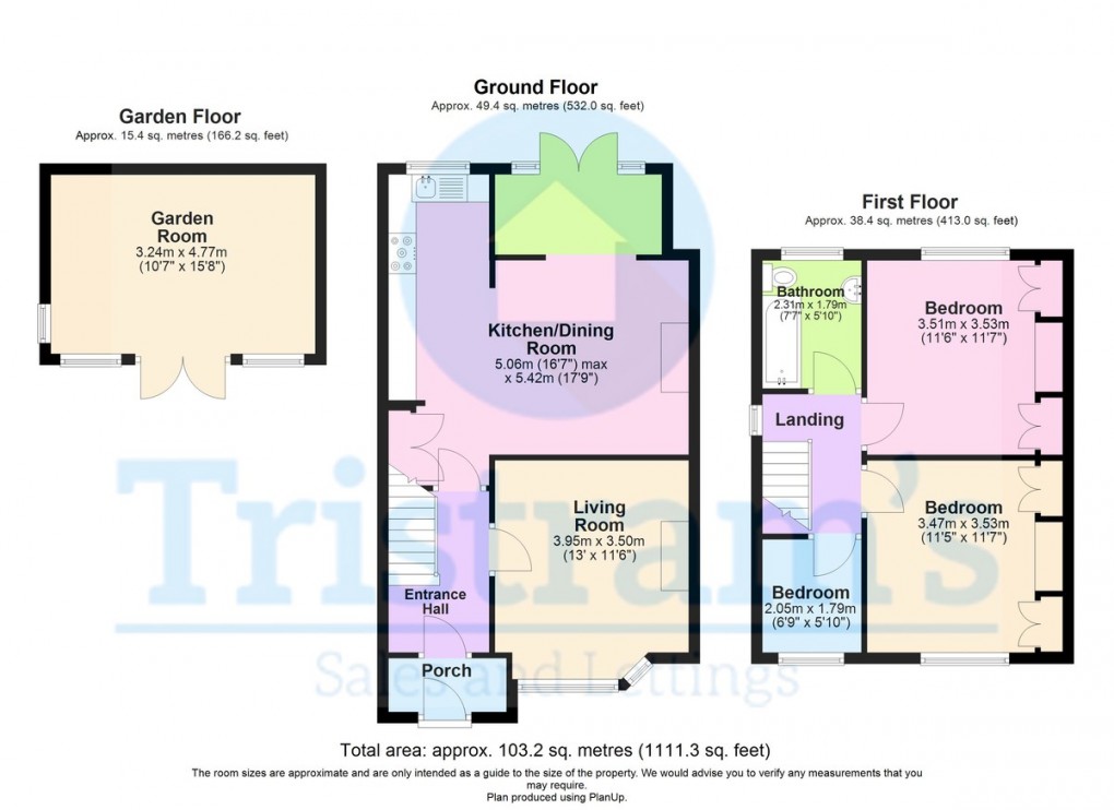 Floorplan for Moorbridge Lane, Stapleford