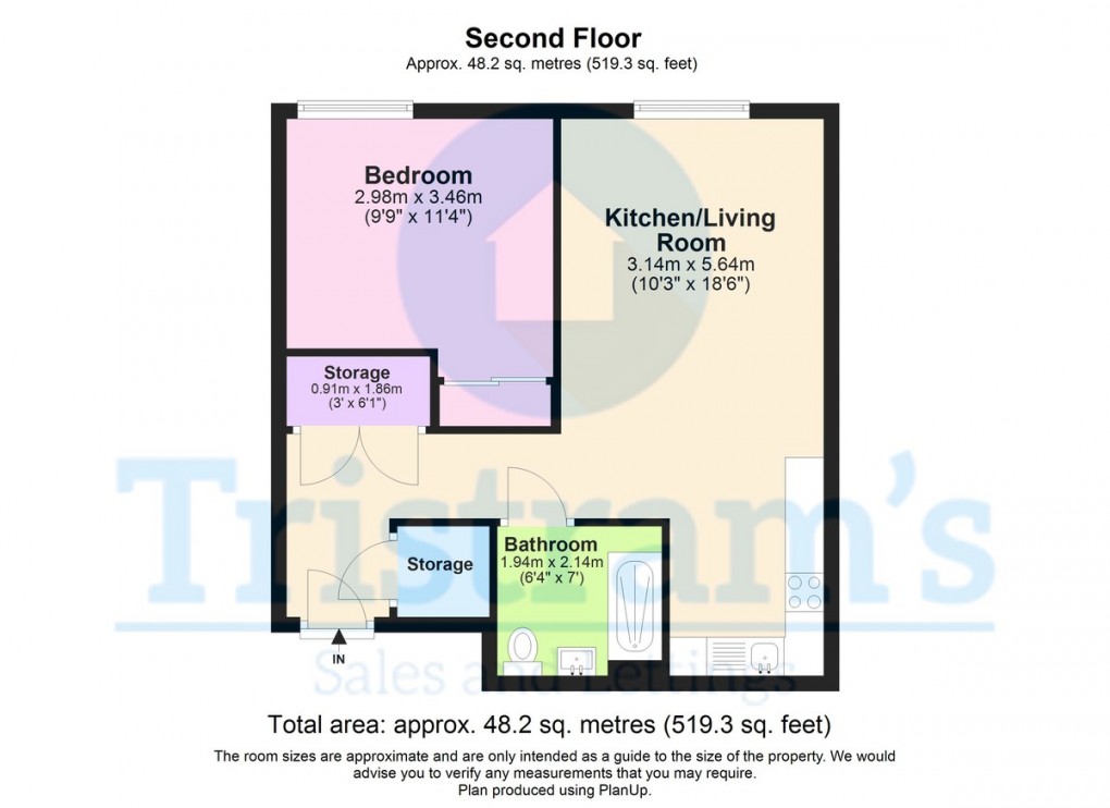 Floorplan for Silk Yard, Derby