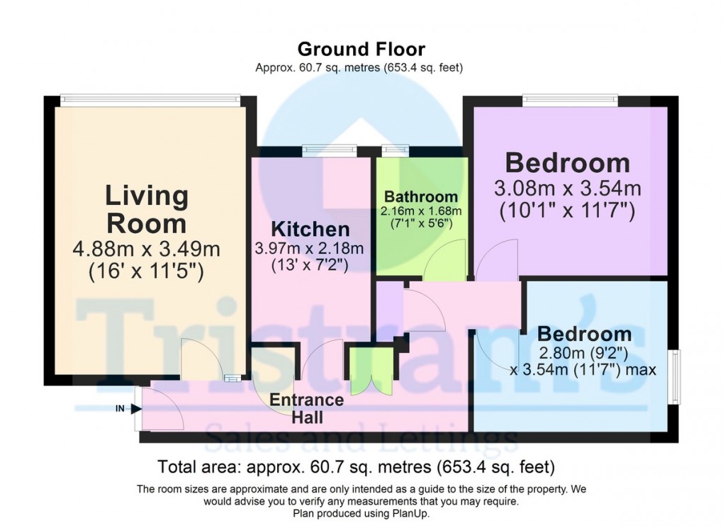 Floorplan for Windsor House, Redcliffe Road