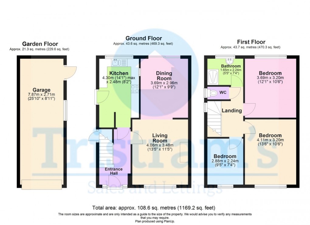 Floorplan for Monksway, Silverdale