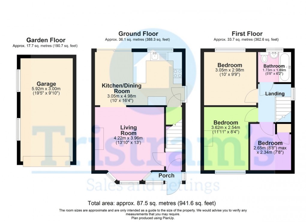 Floorplan for Welwyn Road, Nottingham