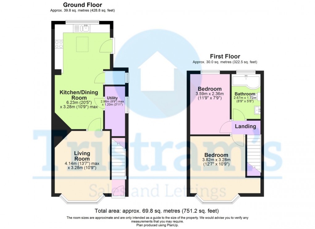 Floorplan for Madison Avenue, Chaddesden