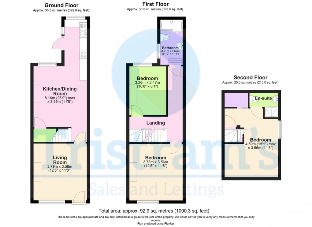 Floorplan for Woodland Grove, Colwick