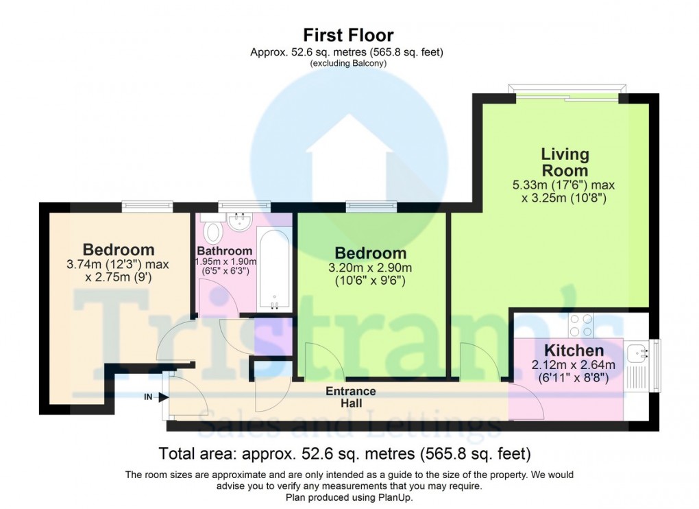 Floorplan for James Close, Derby