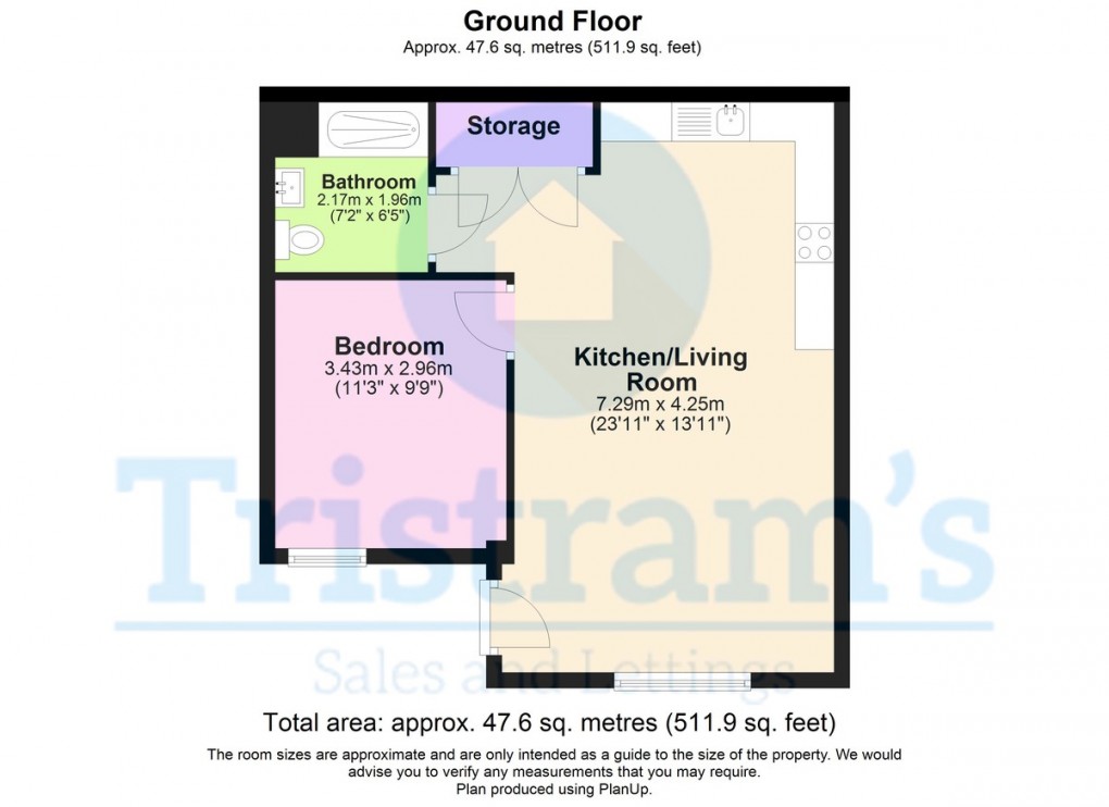 Floorplan for Silk Yard, Derby