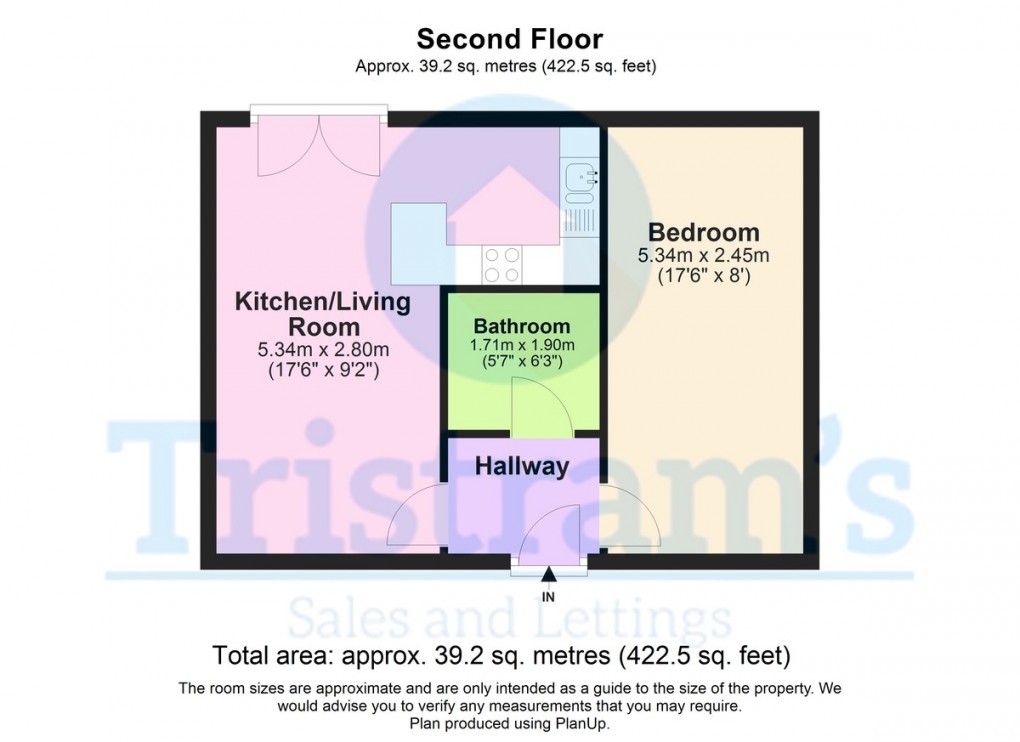 Floorplan for The Old Vicarage, Swinburne Street