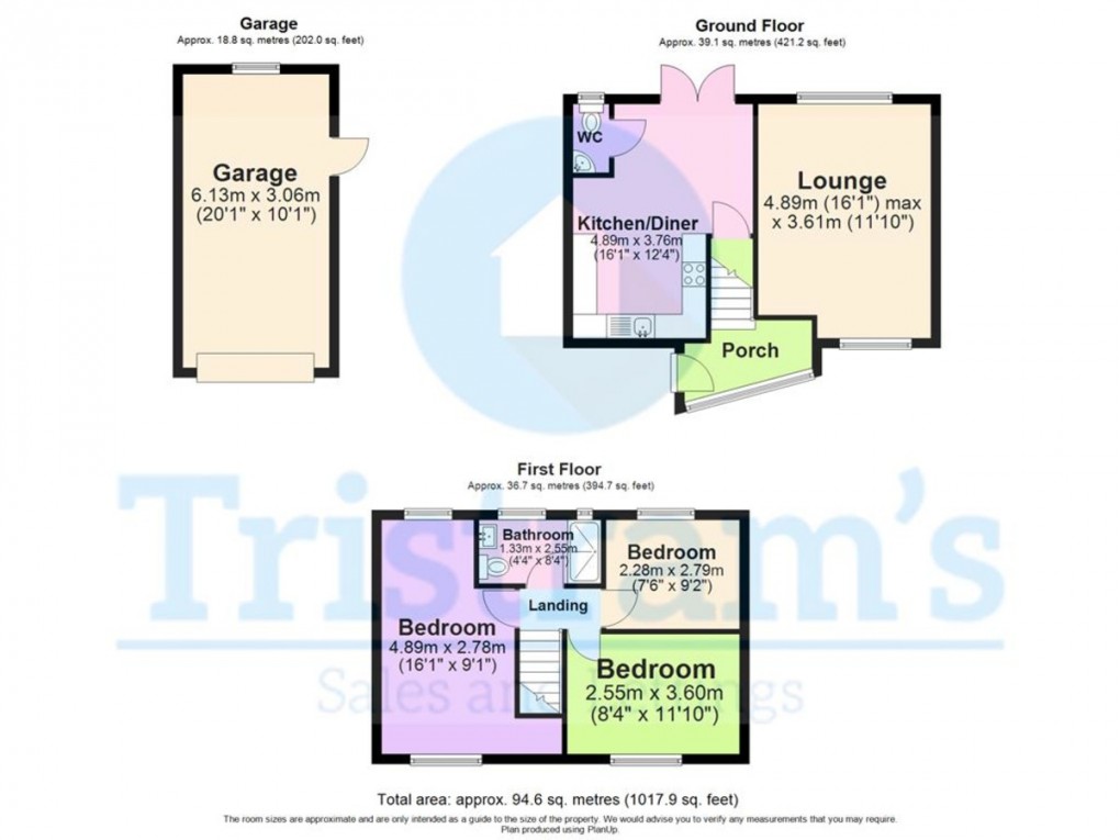 Floorplan for Church Street, Stapleford
