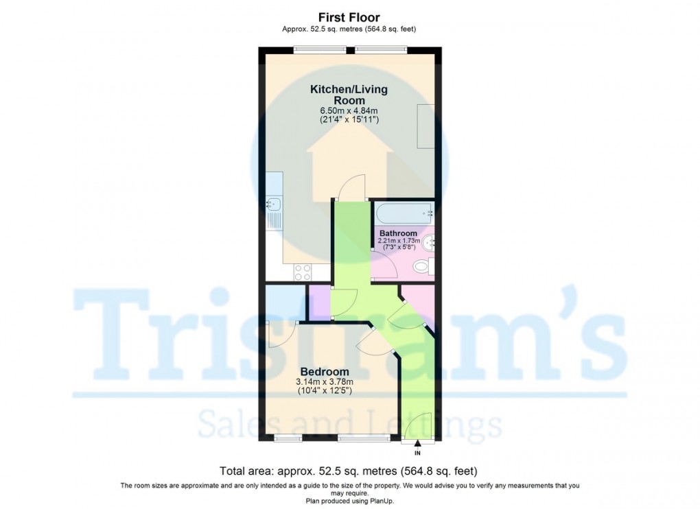 Floorplan for Regent Mews, Wollaton Street