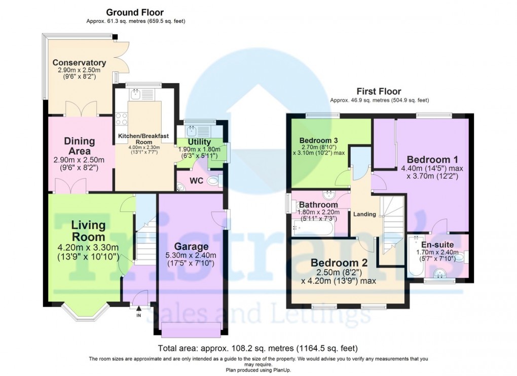 Floorplan for Cairns Close, Leicester