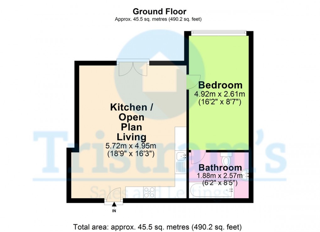 Floorplan for Clarendon House, Nottingham