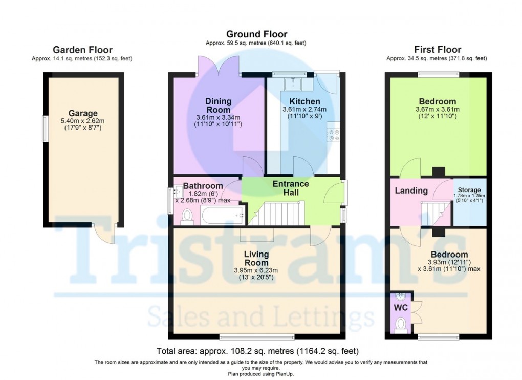Floorplan for Blake Road, Stapleford