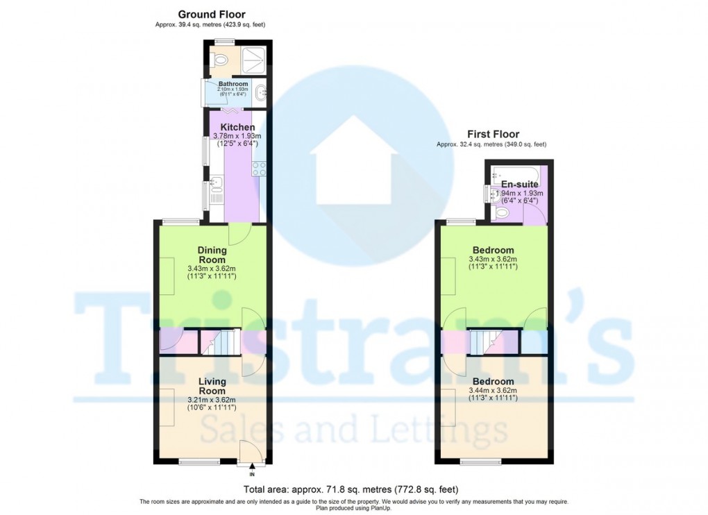 Floorplan for Haydn Road, Nottingham