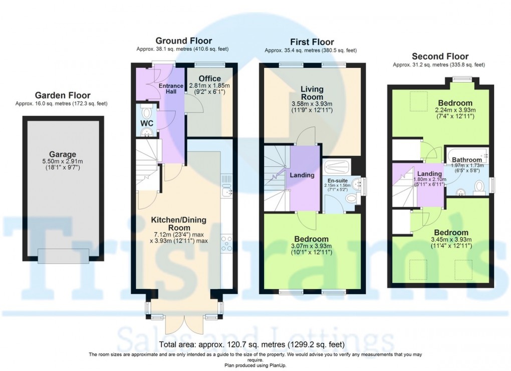 Floorplan for Princess Boulevard, Woodhouse Park