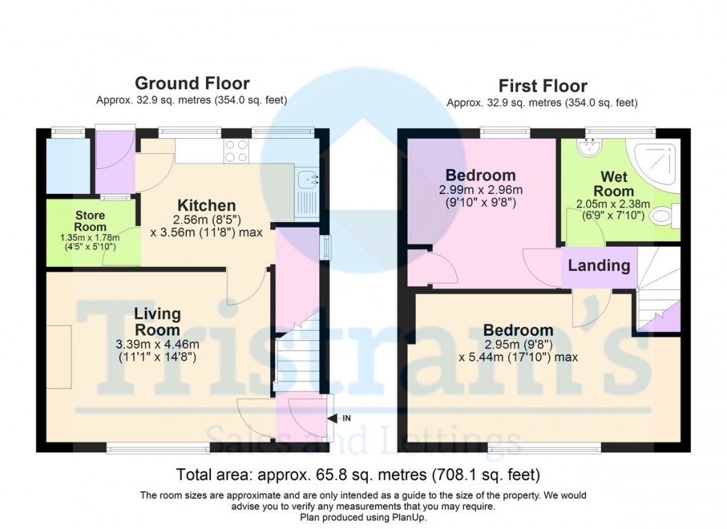 Floorplan for Beechdale Road, Nottingham