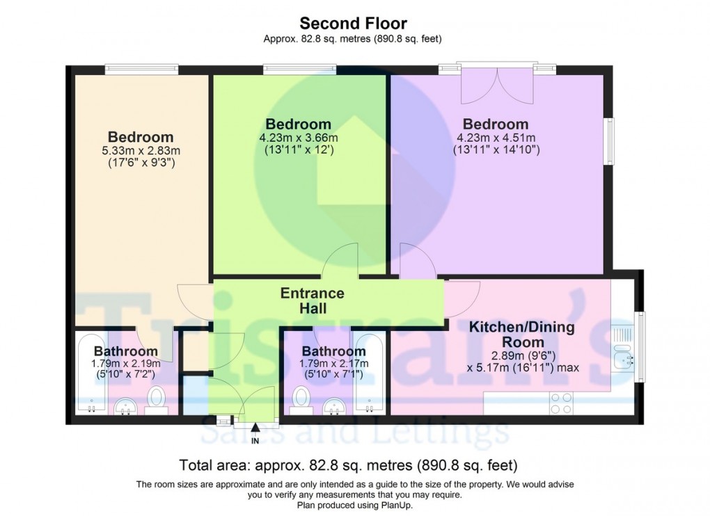 Floorplan for Manor Park Court, Derby