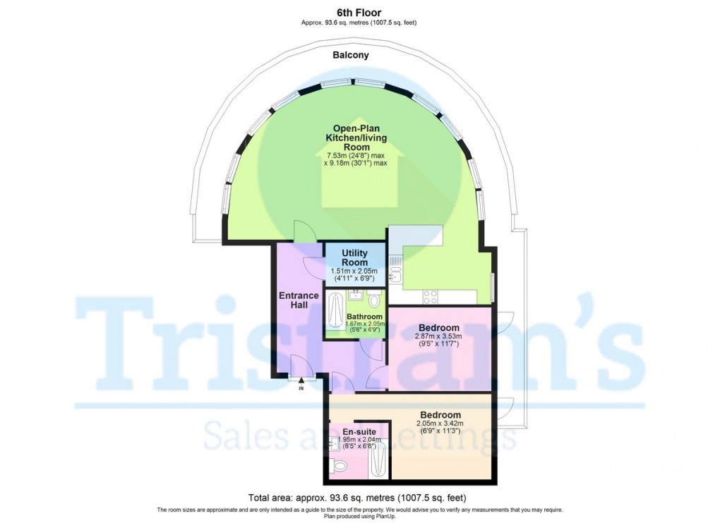 Floorplan for Weekday Cross Building, Pilcher Gate, Nottingham