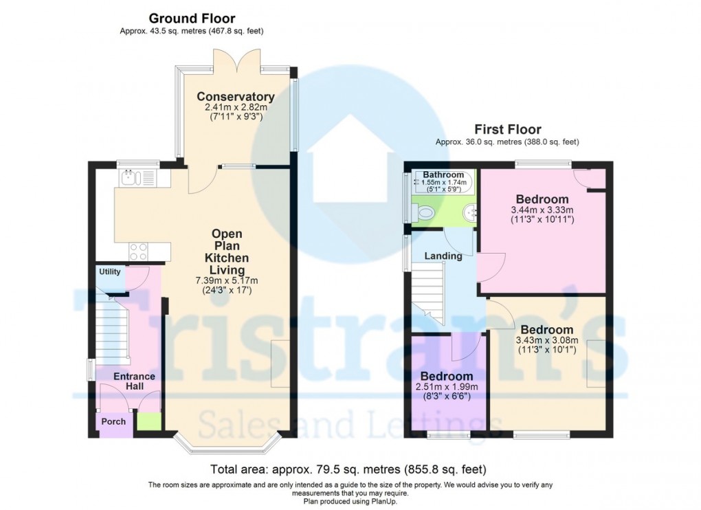 Floorplan for Sefton Avenue, Stapleford