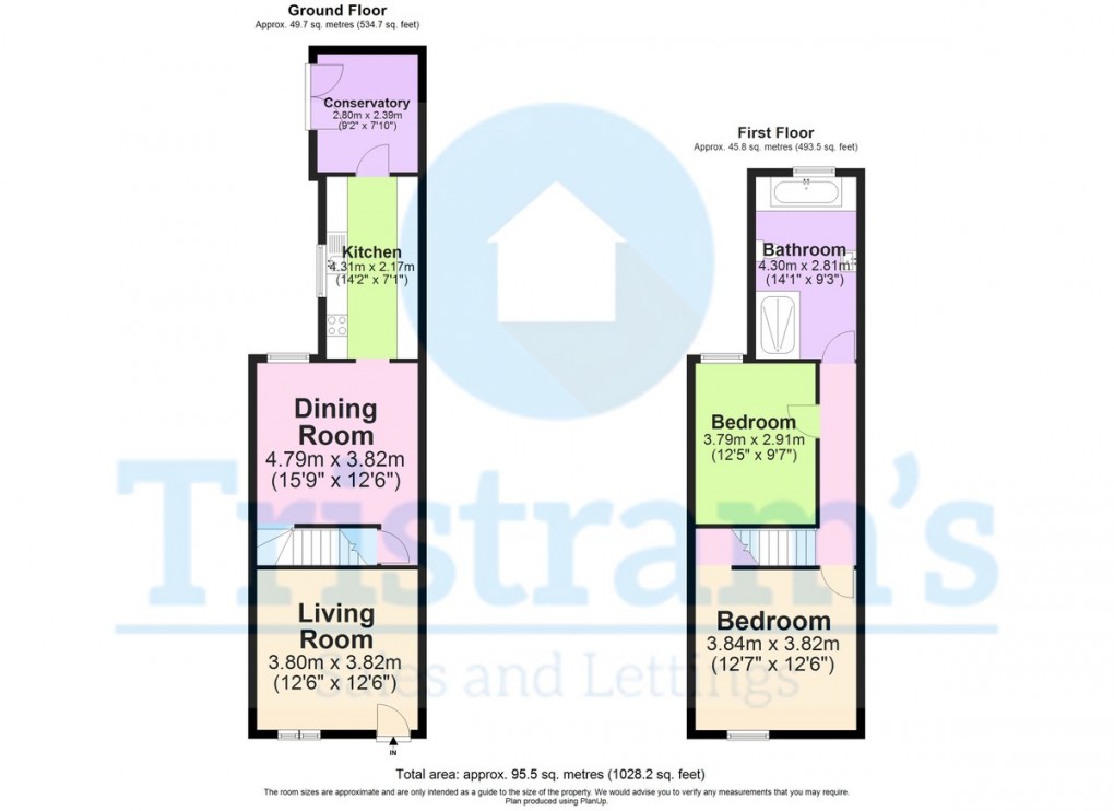 Floorplan for Bennett Street, Long Eaton