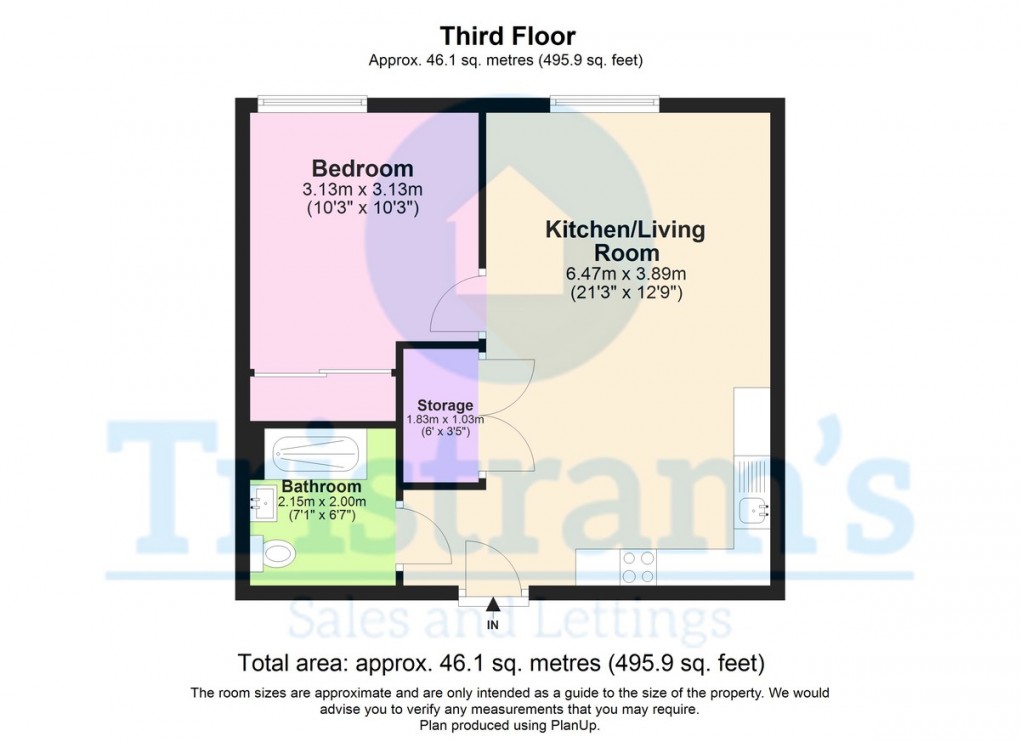 Floorplan for Silk Yard, Derby