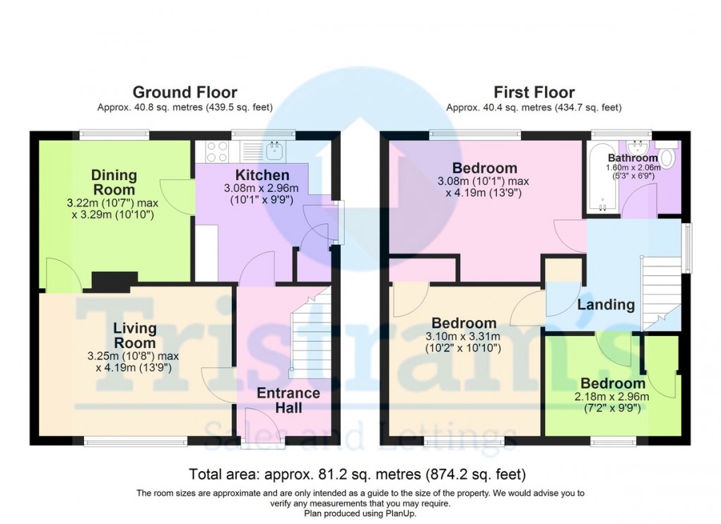Floorplan for Greencroft, Nottingham