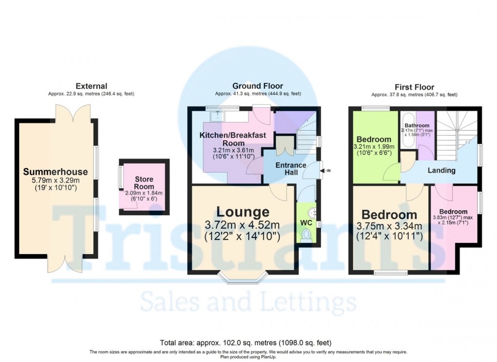 Floorplan for Rushford Drive, Wollaton