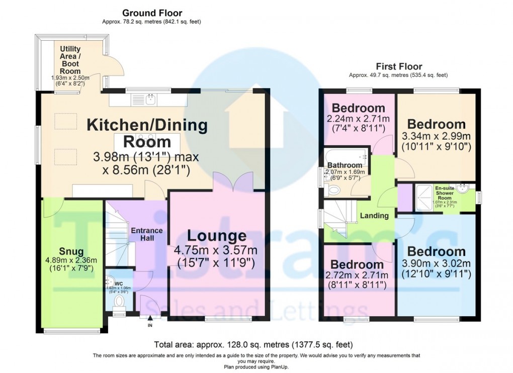 Floorplan for Epsom Road, Toton