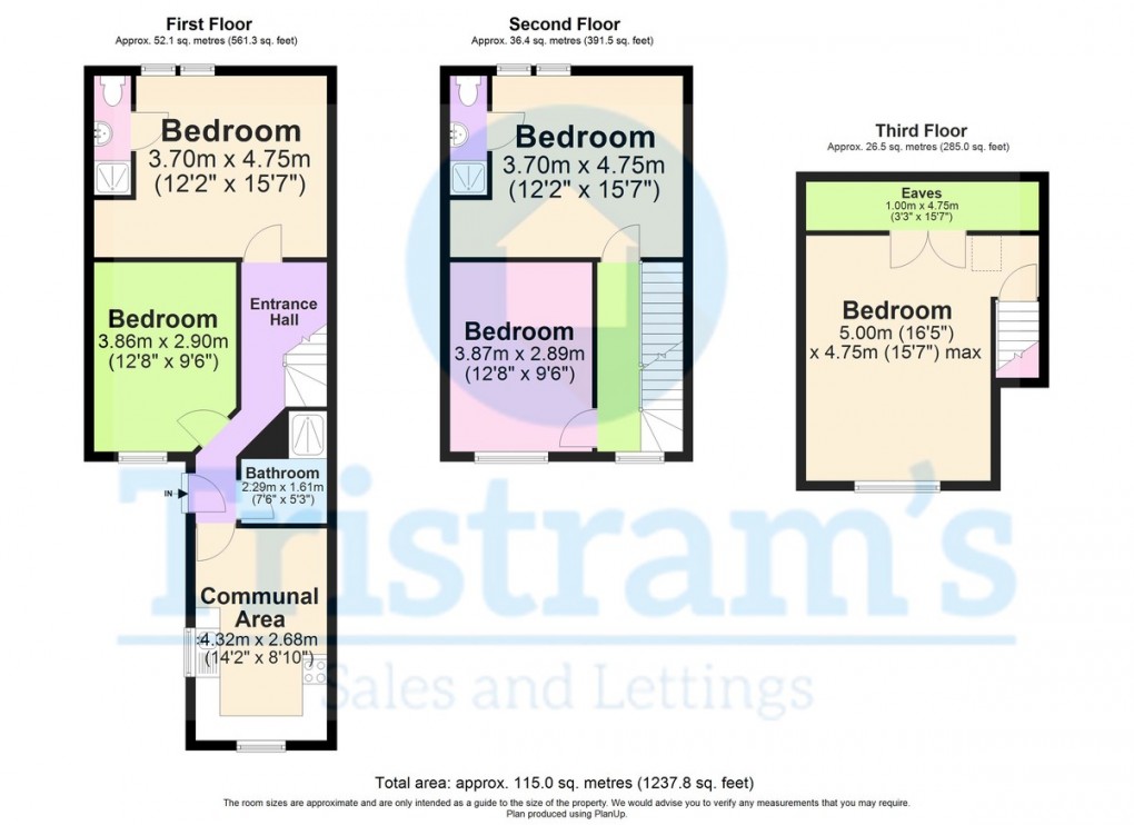 Floorplan for Beech Avenue, New Basford