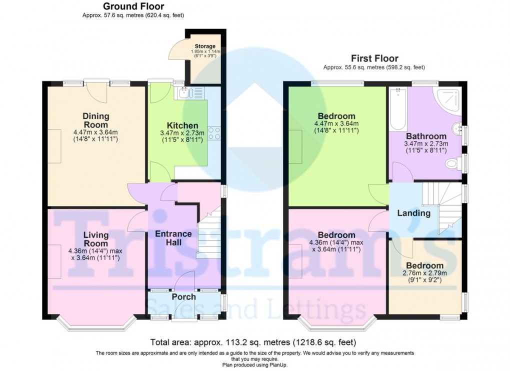Floorplan for Selby Road, West Bridgford