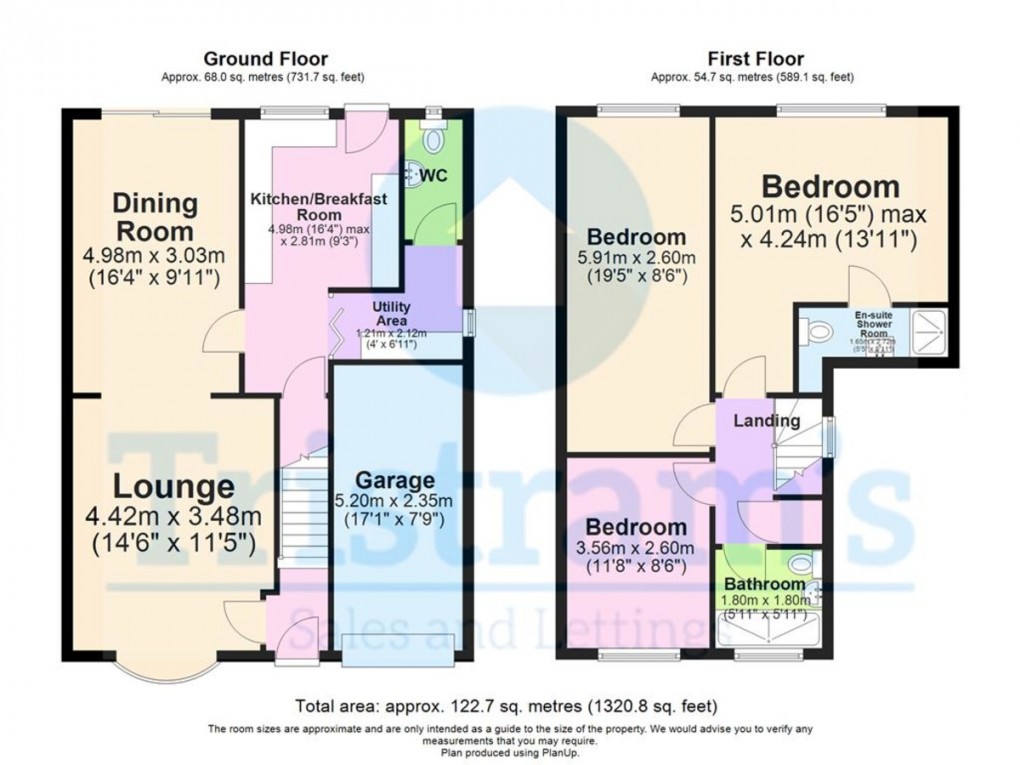 Floorplan for Cadgwith Drive, Allestree
