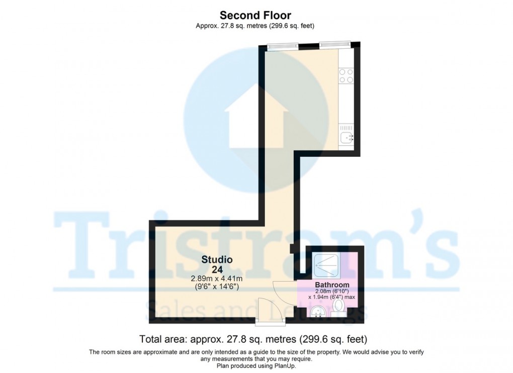 Floorplan for Victoria Street, Derby City Centre