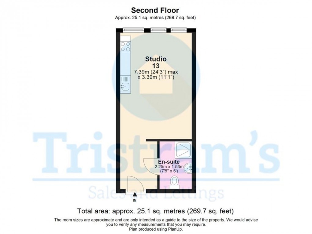 Floorplan for Victoria Street, Derby City Centre