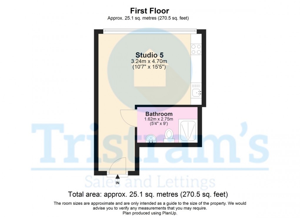 Floorplan for Victoria Street, Derby City Centre