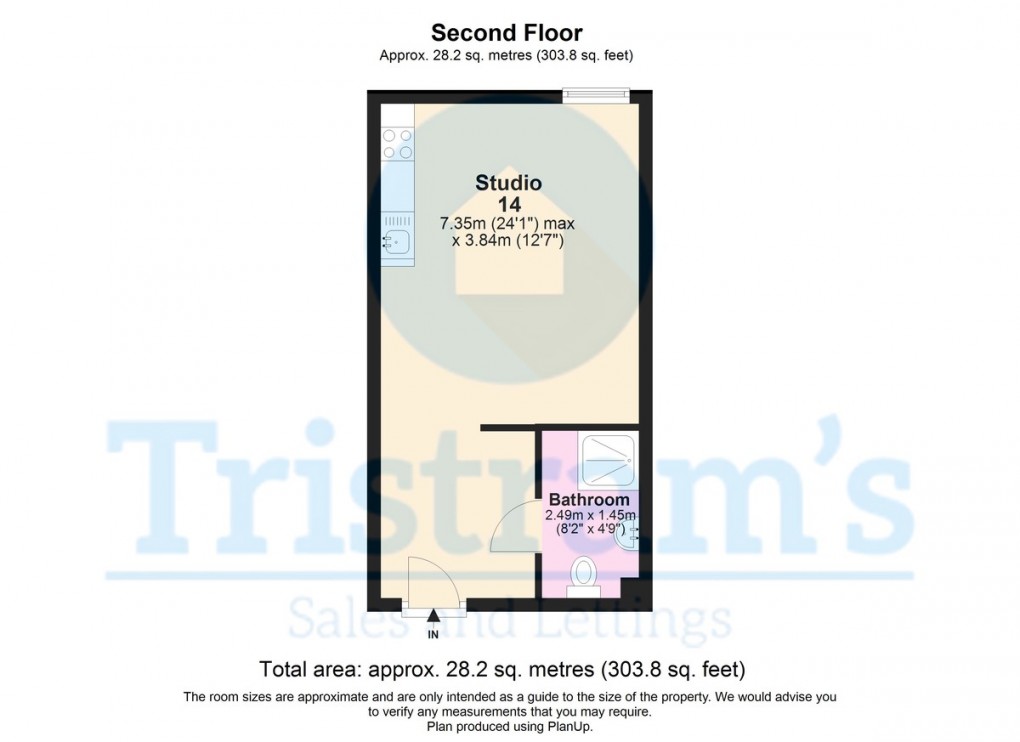 Floorplan for Victoria Street, Derby City Centre