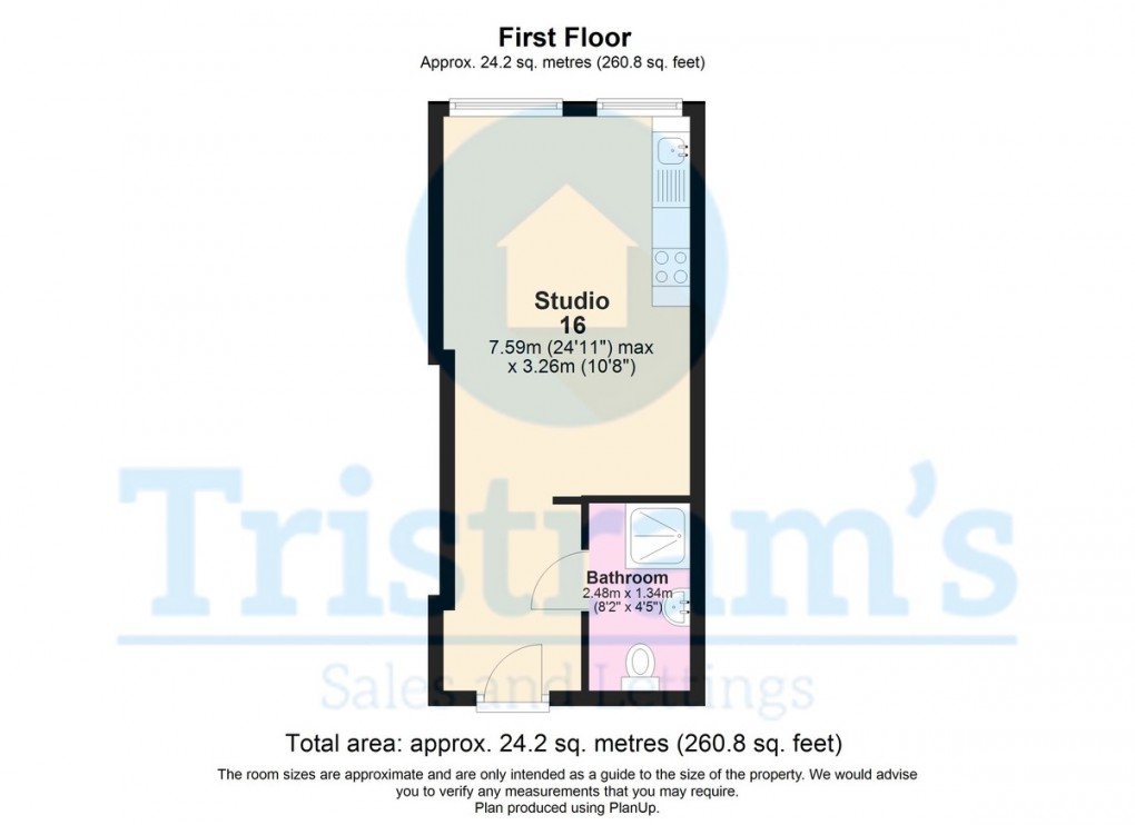 Floorplan for Victoria Street, Derby City Centre