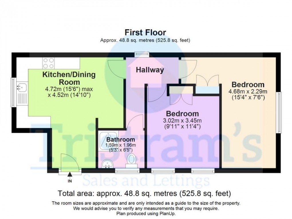 Floorplan for BILLS INCLUDED! Mansfield Road, Arboretum