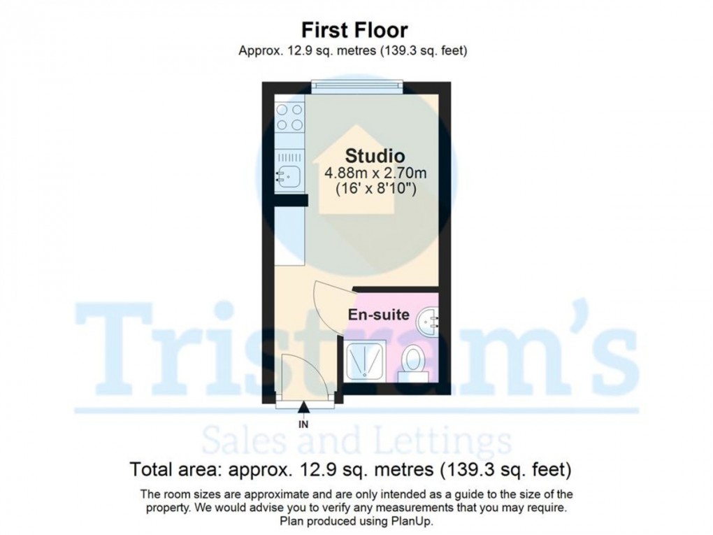 Floorplan for Professional STUDIOS, City Centre