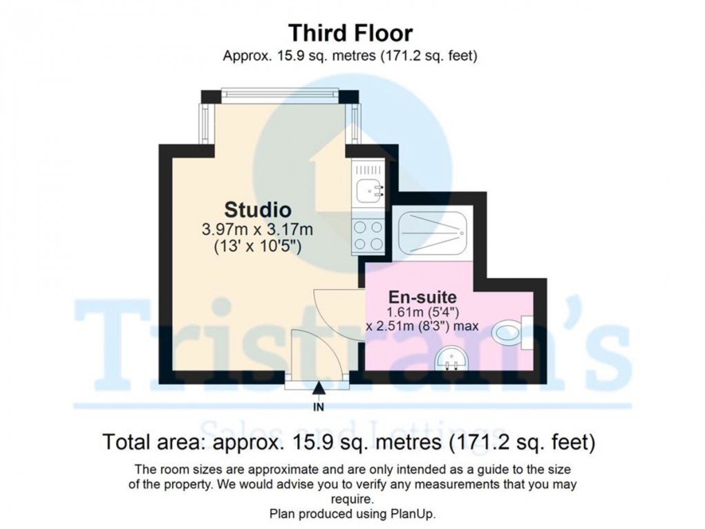 Floorplan for Professional STUDIOS, City Centre