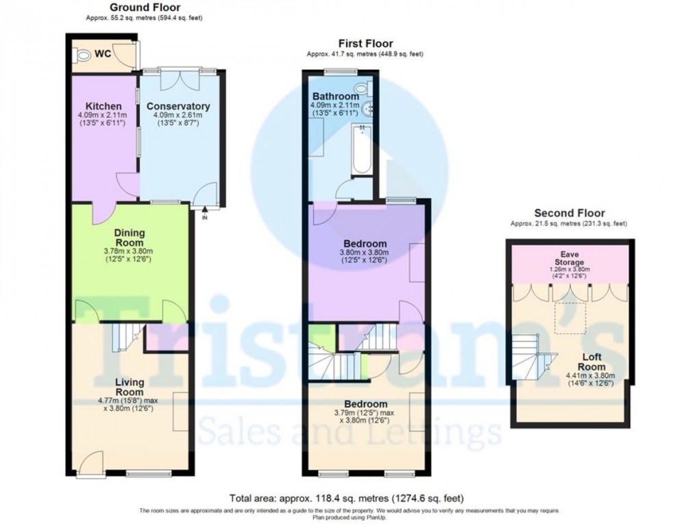 Floorplan for Derby Road, Sandiacre