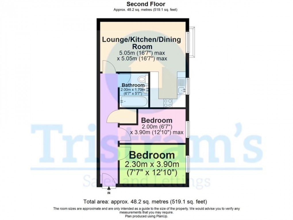 Floorplan for Parry Court, Marmion Road