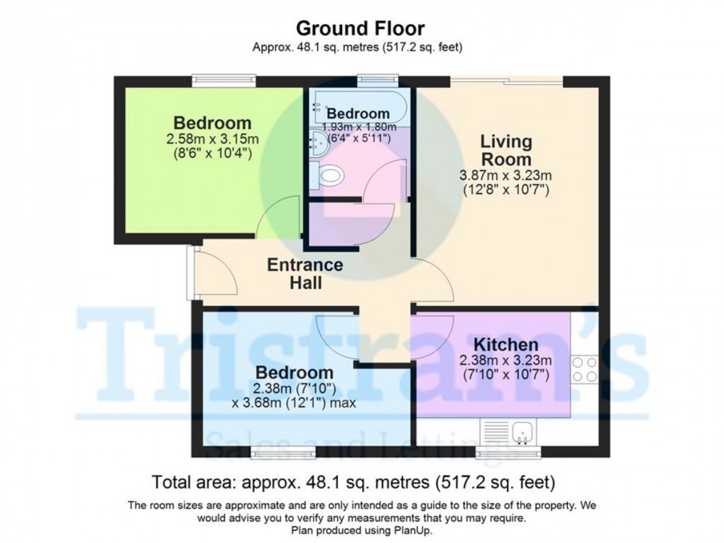Floorplan for James Close, Derby