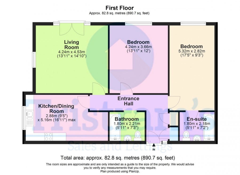 Floorplan for Manor Park Court, Derby